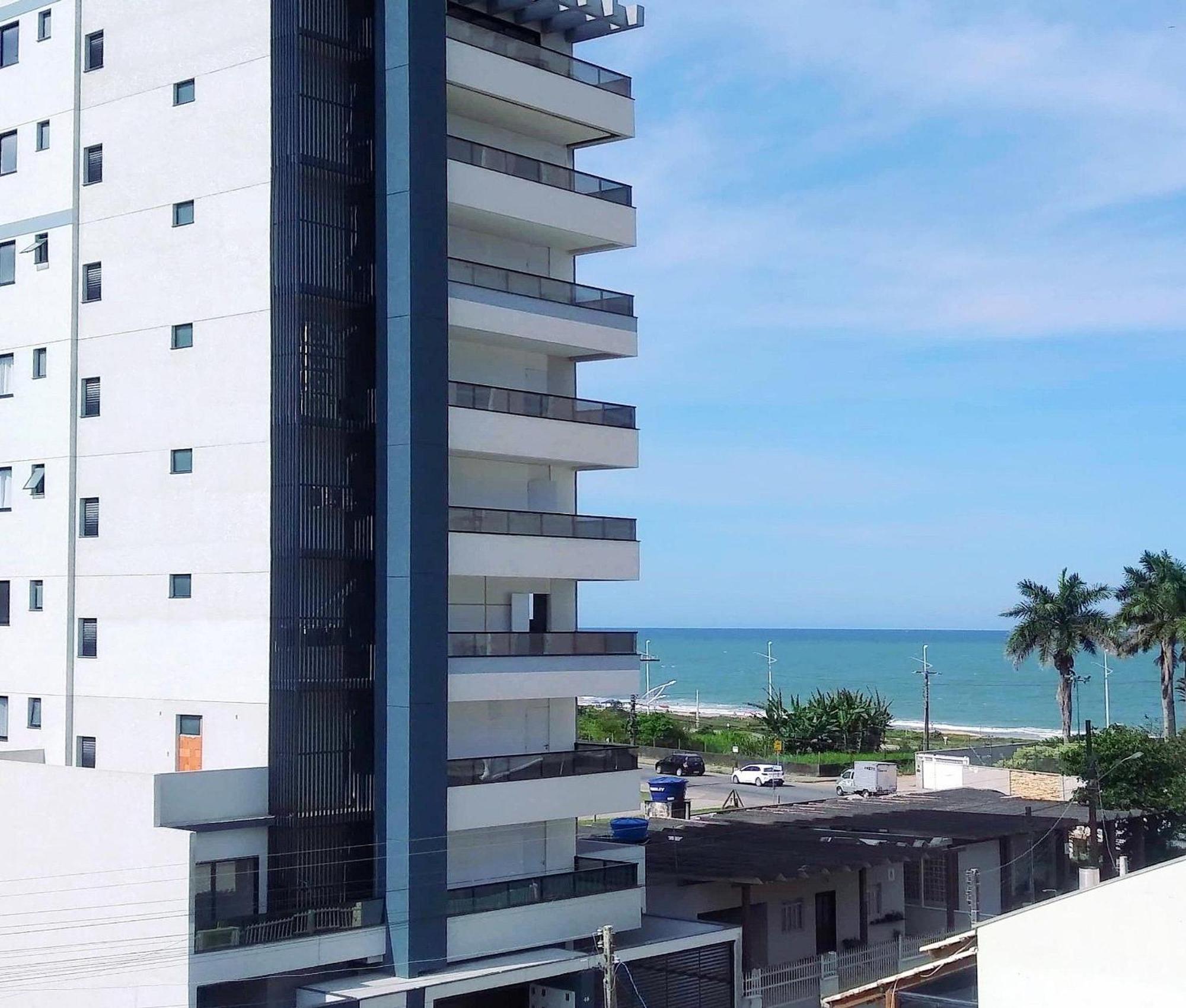 150M Da Praia Em Um Fantastico Edificio Em Balneario Picarras公寓 外观 照片